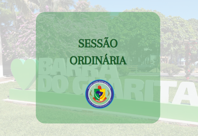 Sessão Ordinária